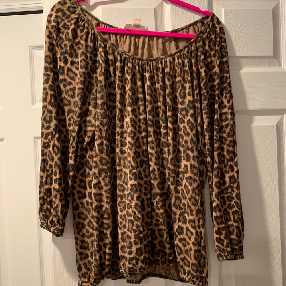 Michael kors Leopard shirt